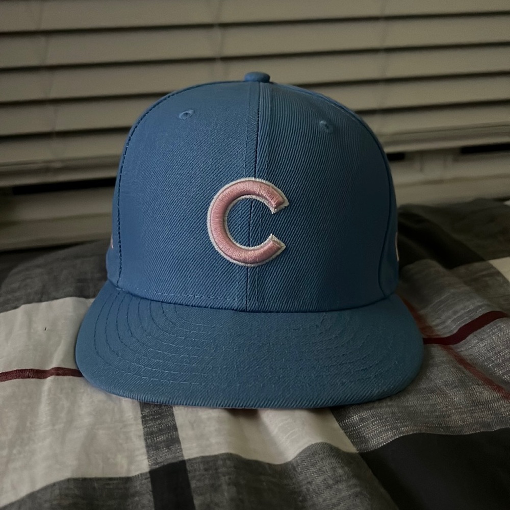 Mens Chicago cubs fitted hat
